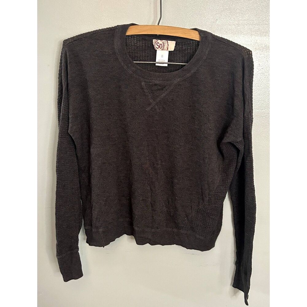 So Brand Gray Sweater Size Small